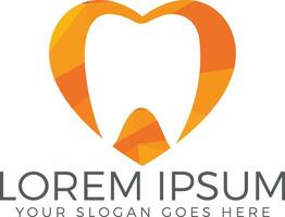 dente vettore logo modello per odontoiatria o dentale clinica e Salute prodotti.