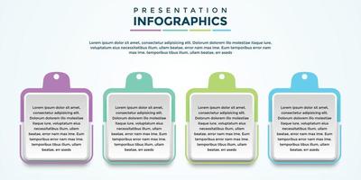 modificabile presentazione Infografica modello eps file vettore