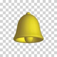 3d campana oggetto design elemento vettore grafico