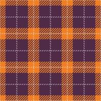 autunno viola plaid senza soluzione di continuità modello. tartan autunno sfondo. vettore illustrazione.