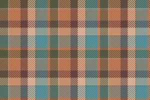 senza soluzione di continuità modello di Scozzese tartan plaid. ripetibile sfondo con dai un'occhiata tessuto struttura. vettore fondale a strisce tessile Stampa.