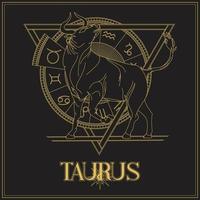 oro Toro zodiaco cartello