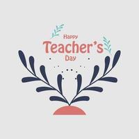 poster per la giornata mondiale degli insegnanti vettore