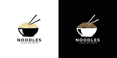 tagliatelle logo design vettore ilustration