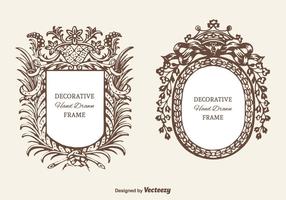 Set vettoriale decorativi cartouche gratuito