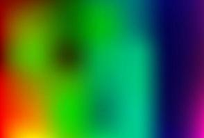 luce multicolore, vettore arcobaleno sfocato brillare sfondo astratto.