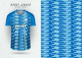 sfondo modello per gli sport squadra maglie, maglie, in esecuzione maglie, e blu strisce. vettore