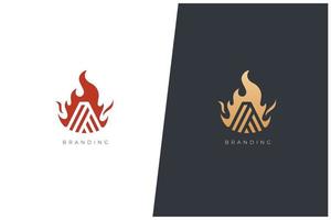 un' lettera logo vettore concetto icona marchio. universale un' logotipo marca