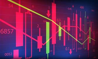 lo sfondo di investimento vettore