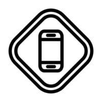Telefono icona design vettore