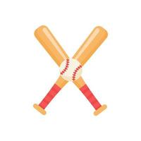 baseball pipistrelli siamo Usato per colpire palle da baseball nel sportivo eventi. vettore
