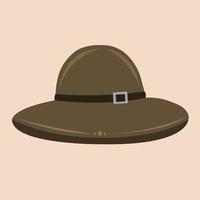 fedora cappello vettore illustrazione per grafico design e decorativo elemento