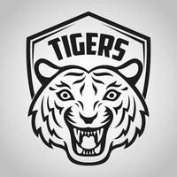 tigre icona e logo. vettore illustrazione