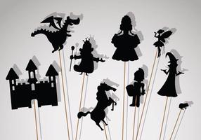 Shadow Puppet Vector gratuito