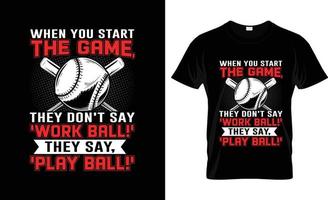 baseball maglietta disegno, baseball maglietta slogan e abbigliamento disegno, baseball tipografia, baseball vettore, baseball illustrazione vettore