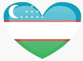 illustrazione bandiera di Uzbekistan icona. nazionale bandiera di Uzbekistan. vettore