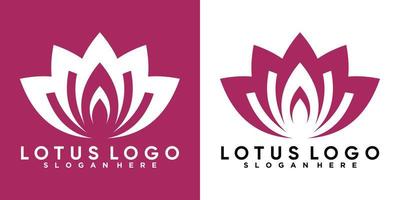 loto logo design con stile e creativo concetto vettore