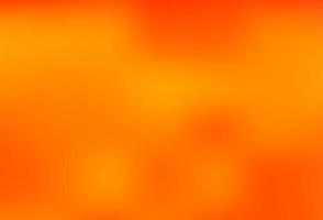 vettore arancione chiaro sfondo sfocato e colorato.