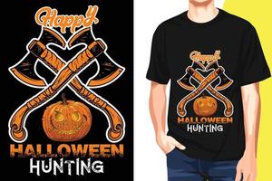 Halloween speciale t camicia design vettore modello