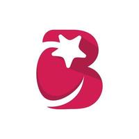 lettera cb stella moderno semplice attività commerciale logo vettore