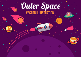 Illustrazione vettoriale di spazio