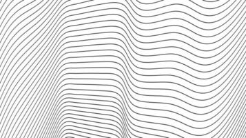 linee onda astratto striscia design sfondo. linee di sfondo di affari onda disegno astratto della banda vettore