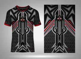 e sport maglia maglietta. calcio maglia modello per calcio club. sport modello tessuto tessile. sport sfondo struttura modello vettore