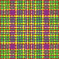 tartan plaid modello senza soluzione di continuità. Stampa tessuto struttura. dai un'occhiata vettore sfondo.