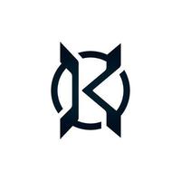 stilista lettera K logo illustrazione design per il tuo azienda o attività commerciale vettore