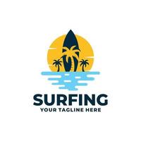 vettore logo surf