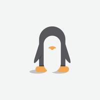 pinguino logo modello vettore Immagine