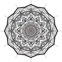 circolare mandala design vettore