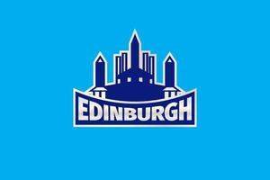 Edimburgo distintivo logo modello vettore