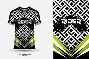 futuristico e moderno design maglia adatto per da corsa, calcio, gioco, e gli sport e Ciclismo. vettore