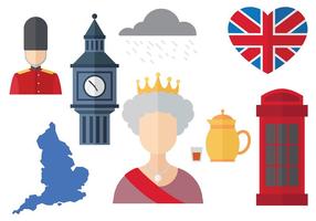 Libero Queen Elizabeth Icons Vector