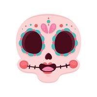 femmina messicano cranio Morte vettore