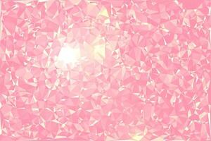 rosa poligonale mosaico sfondo, creativo design modelli vettore