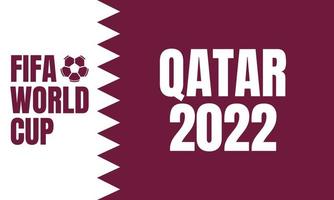 Qatar 2022 mondo tazza sfondo. vettore illustrazione