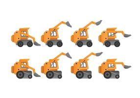 Skid Steer Vector gratuito