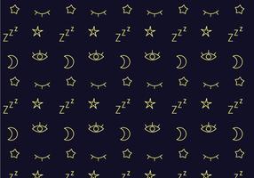 Sleep Pattern Vector gratuito