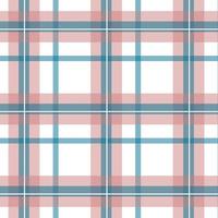 sfondo plaid rosa, blu, bianco vettore