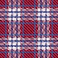 modello plaid rosso scuro, bianco, blu vettore