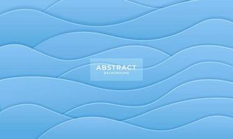 blu papercut astratto vuoto sfondo design per molti scopo vettore