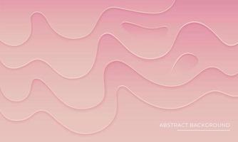rosa papercut astratto vuoto sfondo design per molti scopo vettore