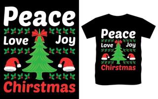 allegro Natale tipografia vettore maglietta design.natale alberi camicia, camicie per Natale, carino allegro Natale camicie, Natale camicie per donne, Natale tee, Natale maglietta