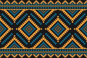 tappeto tribale modello arte. geometrico etnico senza soluzione di continuità modello tradizionale. vettore