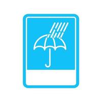 vettore illustrazione di pioggia segni, impermeabile merce.