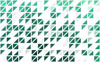 sfondo senza soluzione di continuità vettoriale verde chiaro con linee, triangoli.