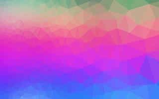 multicolore chiaro, sfondo poligonale vettoriale arcobaleno.
