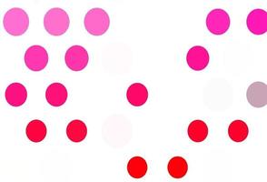 layout vettoriale viola chiaro, rosa con forme circolari.